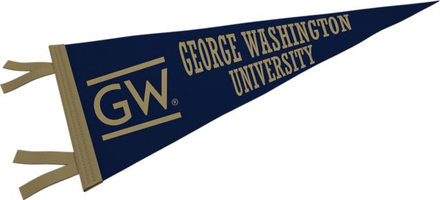 George Washington University 6'' x 15'' Pennant