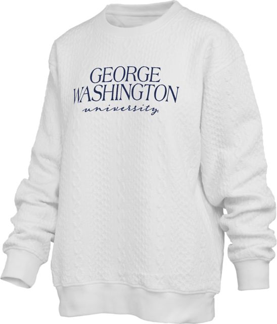 George Washington University Women's Oversized Crewneck Sweatshirt