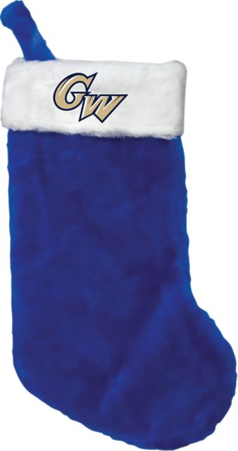 George Washington University Plush Stocking
