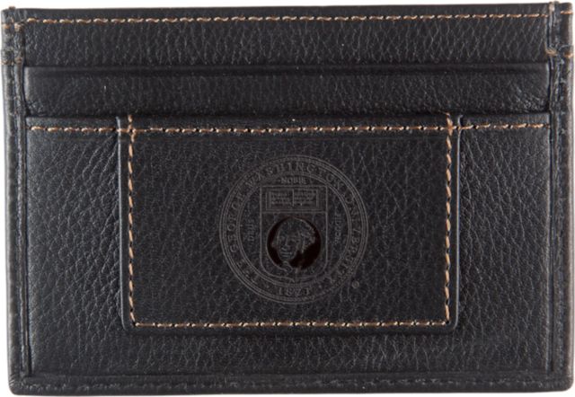 George Washington University Leather Card Holder