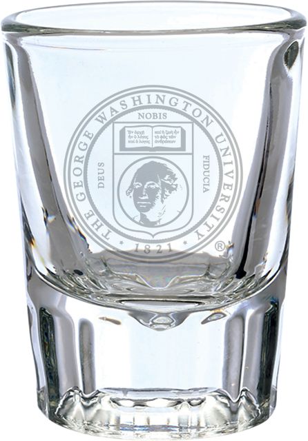 George Washington University Collectors Glass