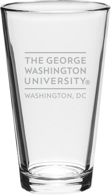 George Washington University 16 oz. Mixing Glass