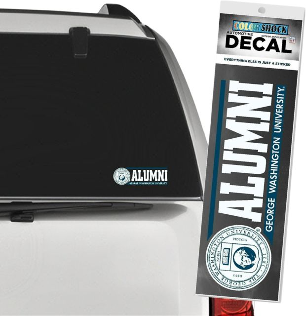 George Washington University Alumni Decal