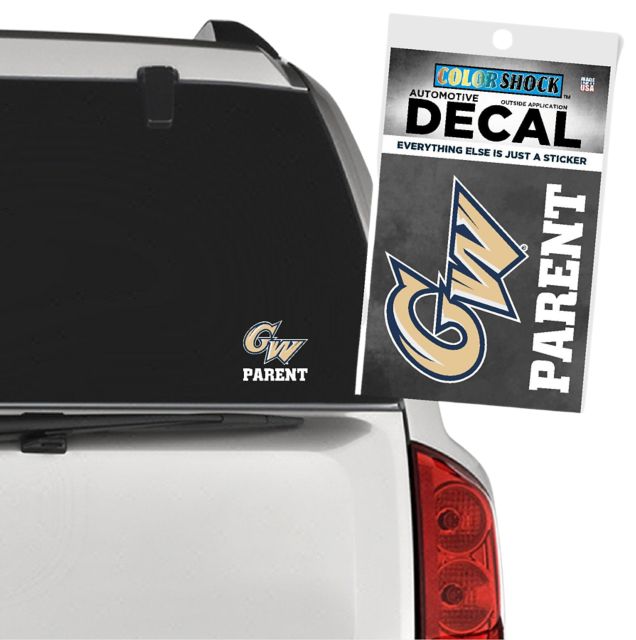 George Washington University Parent Decal