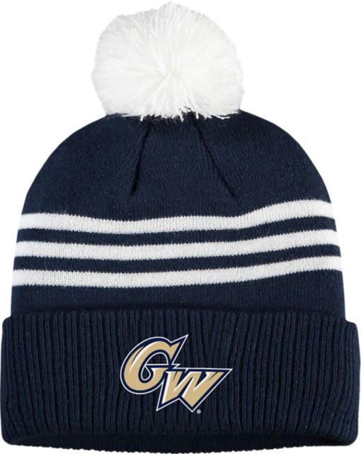 George Washington University Cuffed Pom Beanie