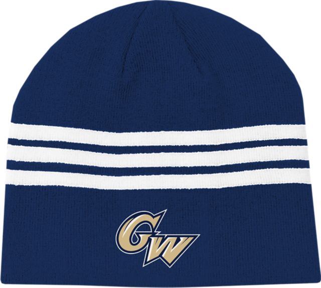 George Washington University 3 Stripe Beanie