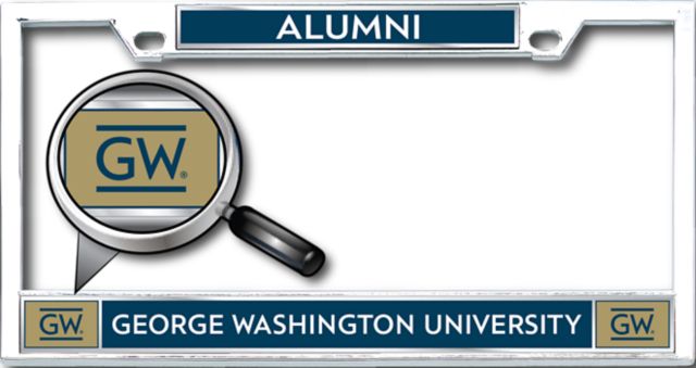 George Washington University Alumni License Plate Frame
