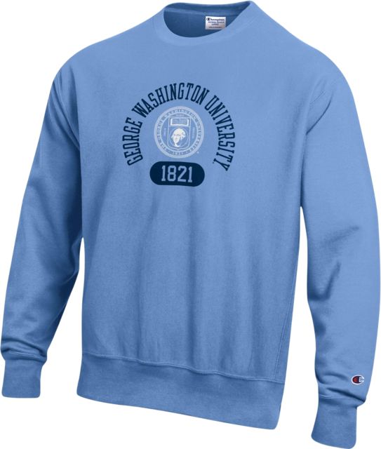 George Washington University Reverse Weave Crewneck Sweatshirt