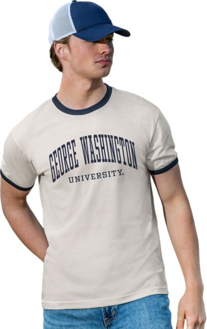 George Washington University Ringer Short Sleeve T-Shirt