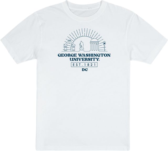 George Washington University Garment Dye Short Sleeve T-Shirt - ONLINE ONLY