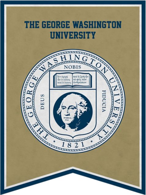 George Washington University 18x24" Banner