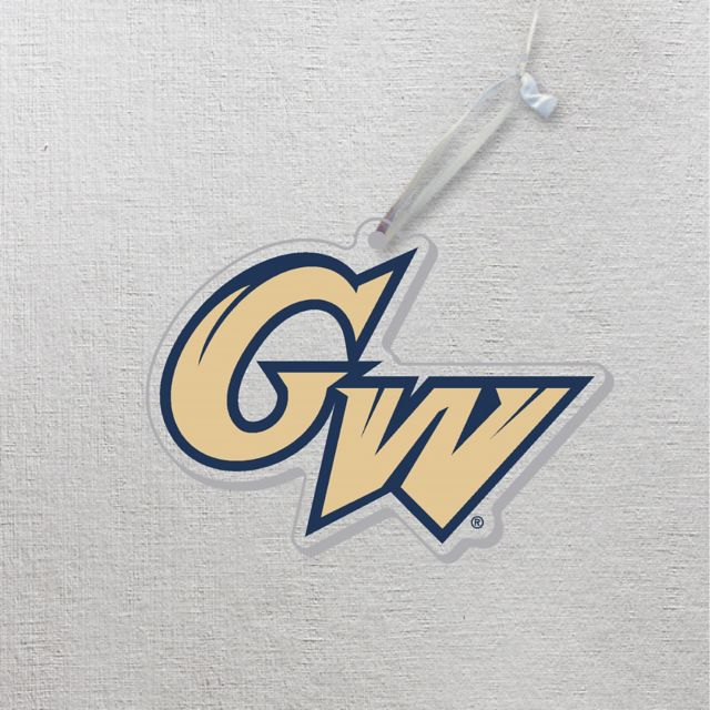 George Washington University Colonials 3 x 4 Ornament