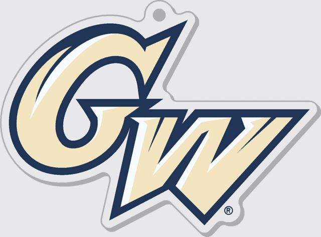 George Washington University Colonials 3 x 4 Ornament
