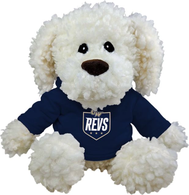 George Washington University 10'' Mop Dogs with Hood Plush