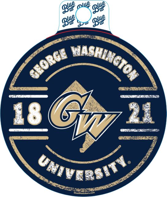 George Washington University Full-Size Sticker