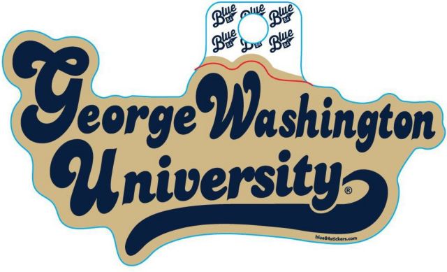George Washington University Full-Size Sticker