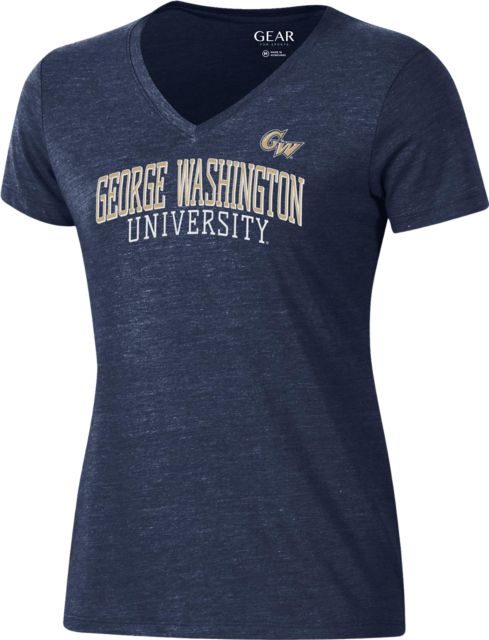 George Washington University Women's Short Sleeve V-Neck T-Shirt