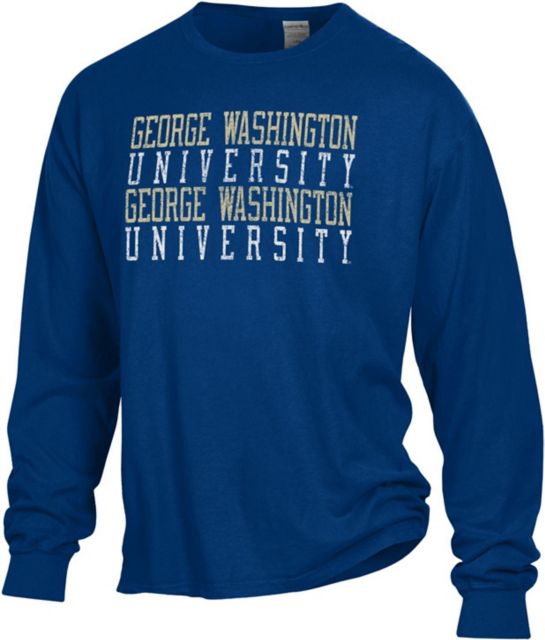 George Washington University Garment Dyed Long Sleeve Tee - ONLINE ONLY
