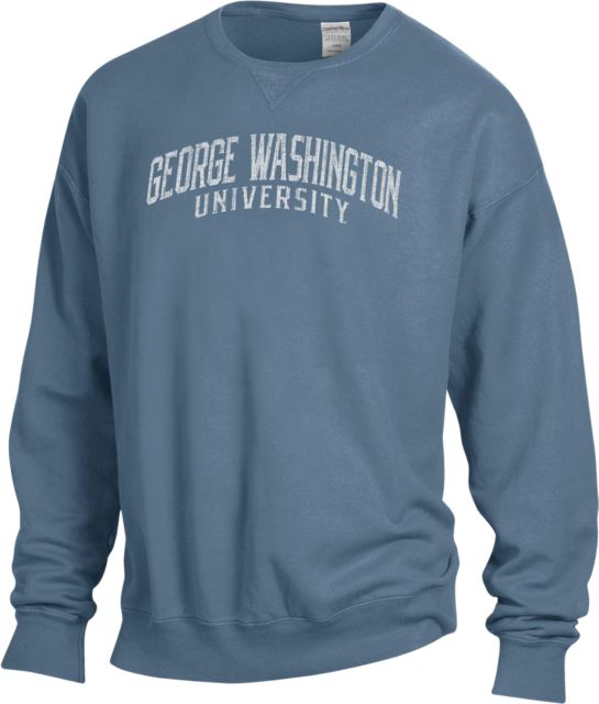 George Washington University Comfort Wash Crewneck Sweatshirt
