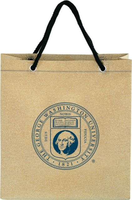 George Washington University Glitter Giftbag