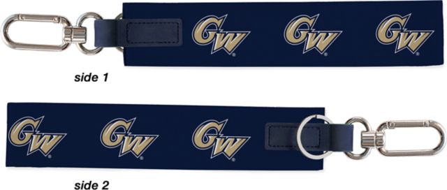 George Washington University Carabiner Strap Keychain