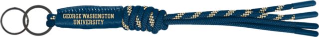 George Washington University Knotted Loop Keychain