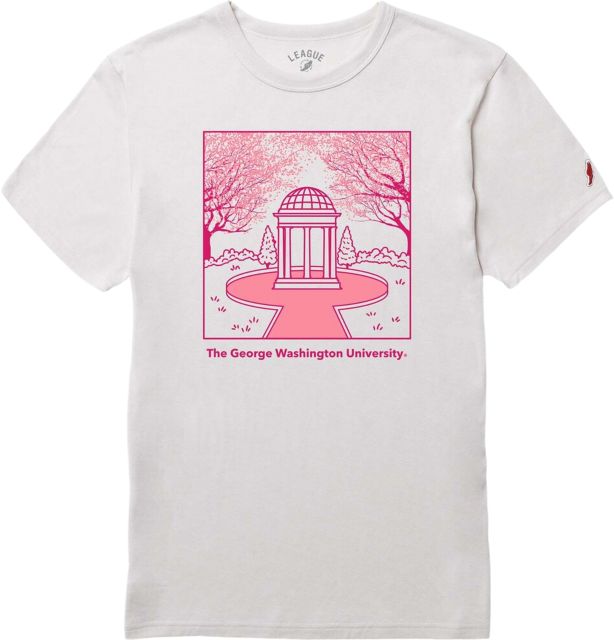 George Washington University Cherry Blossom Short Sleeve T-Shirt