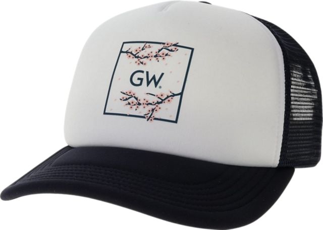 George Washington University Cherry Blossom Trucker Cap