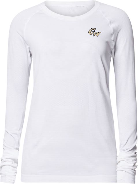 George Washington University Women's Swiftly Tech Long Sleeve 2.0