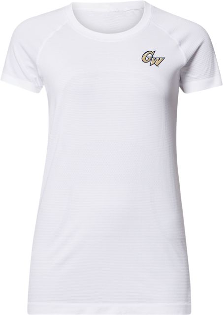 George Washington University Women's Swiftly Tech Short Sleeve Tee 2.0