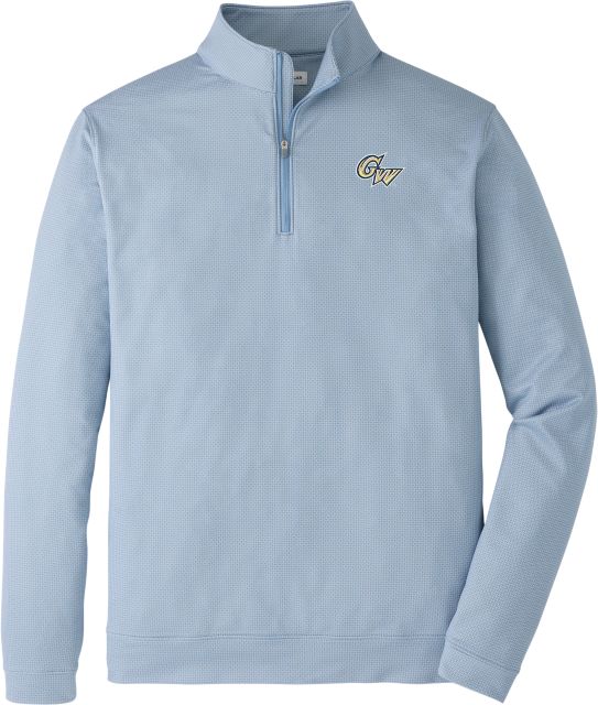 George Washington University Perth Basketweave 1/4 Zip