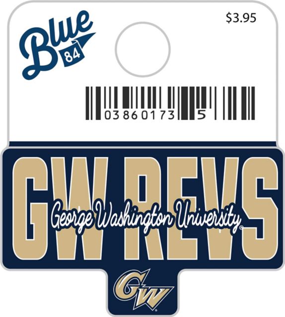 George Washington University Mini Sticker