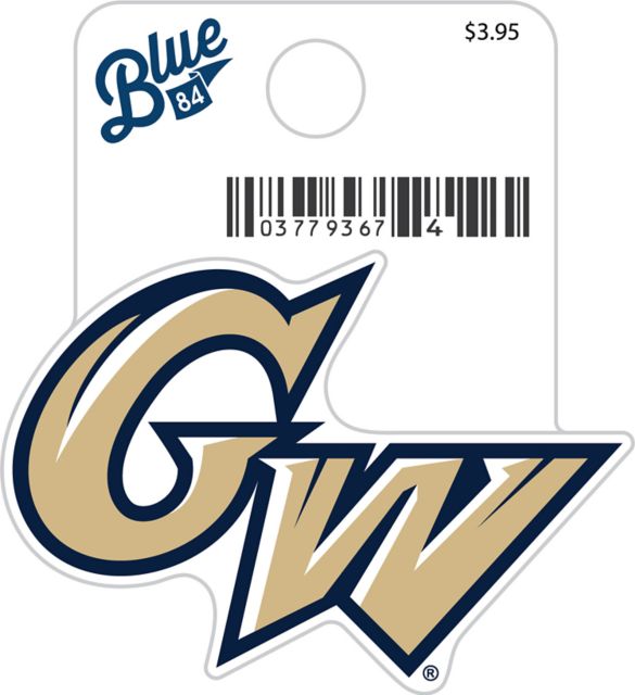 George Washington University Mini Sticker