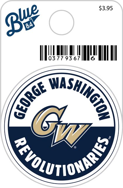 George Washington University Mini Sticker