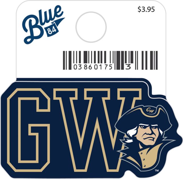 George Washington University Mini Sticker