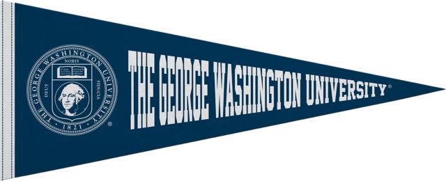 George Washington University 12x30 Pennant