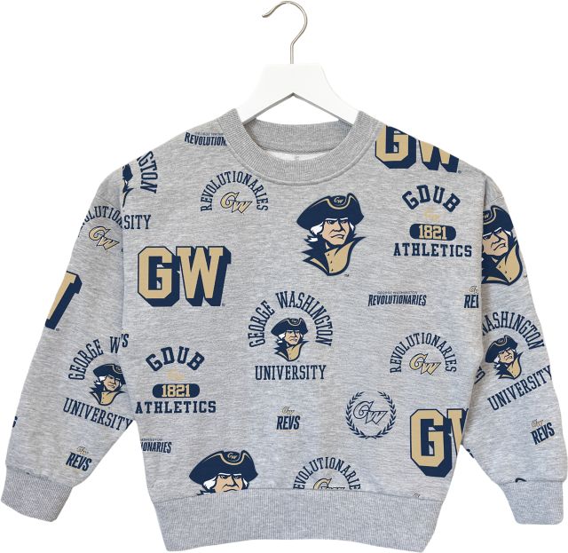 George Washington University Youth Girls Crewneck Sweatshirt