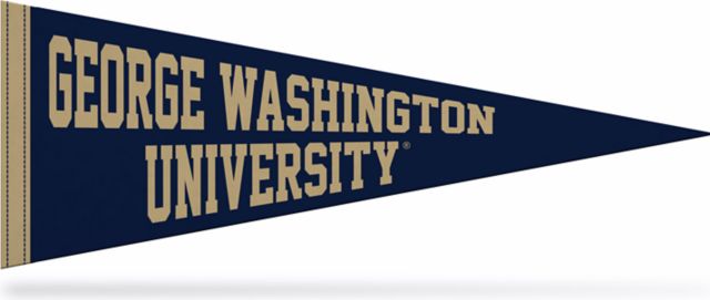 George Washington University 9" x 24" Pennant