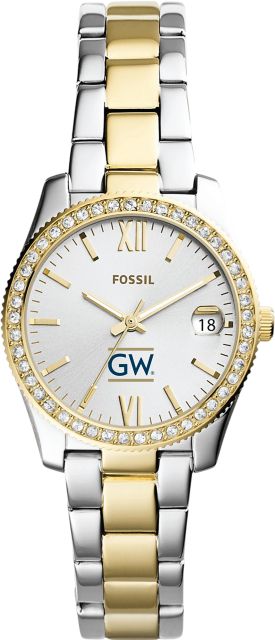 George Washington University Fossil Women's Watch