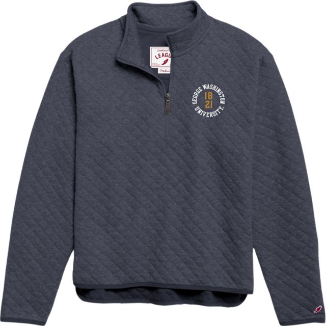 George Washington University Women's Quilted 1/4 Zip