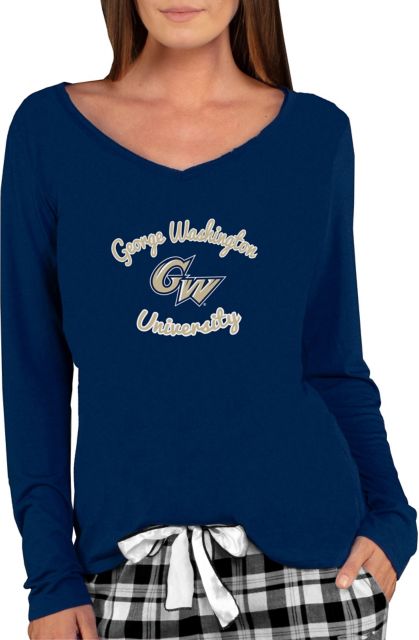 George Washington University Women's Marathon Long Sleeve V-Neck T-Shirt - ONLINE ONLY