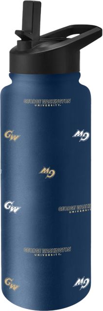 George Washington University 34oz Step And Repeat Quencher Bottle
