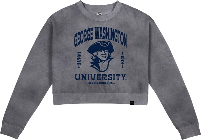 George Washington University Women's Cropped Crewneck