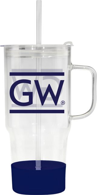 George Washington University 40 oz. Glass Mug