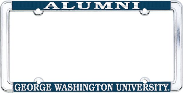 George Washington University Alumni License Plate Frame