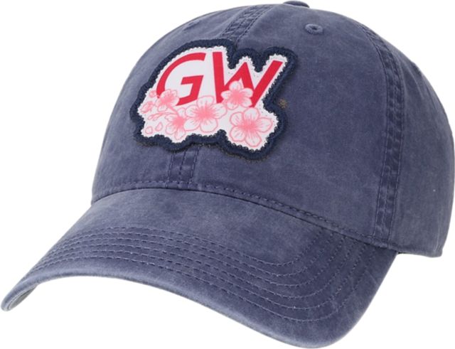 George Washington University Cherry Blossom Twill Cap