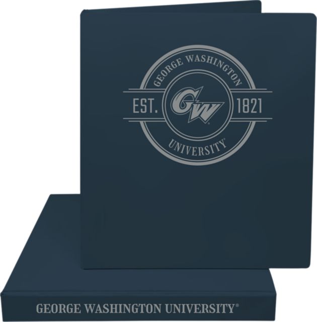 George Washington University 1 in. Binder