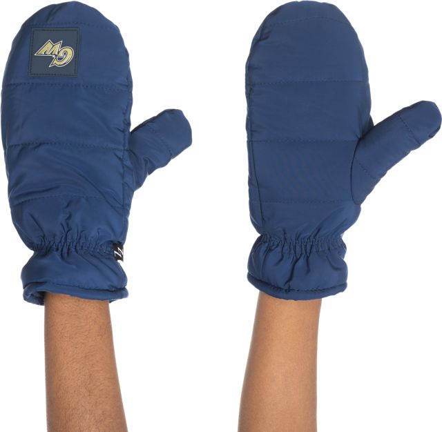 George Washington University Women's Puffer Mittens