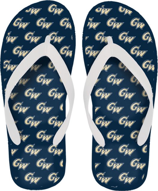 George Washington University Flip Flops
