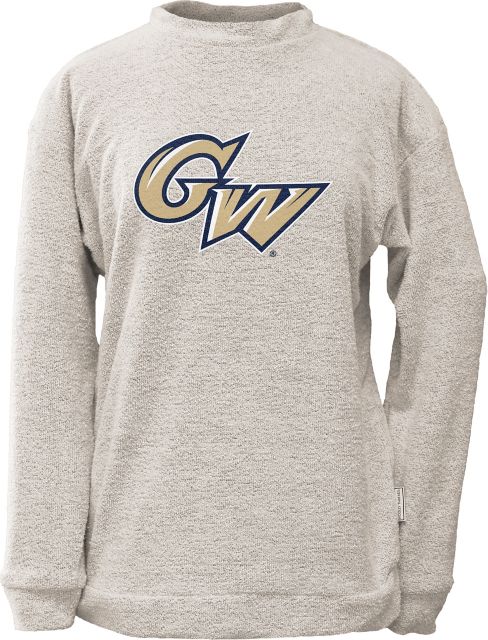 George Washington University Women's Woolly Crewneck Sweatshirt ...